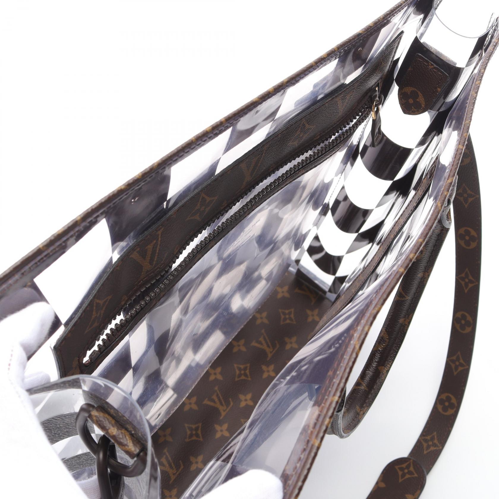 Louis Vuitton Sac Plat Monogram 2way Tote Bag