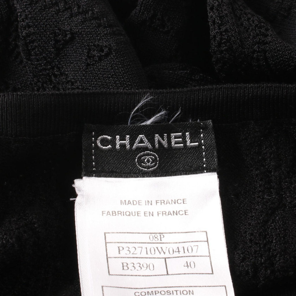 Chanel Coco Mark Button Rayon Cardigan