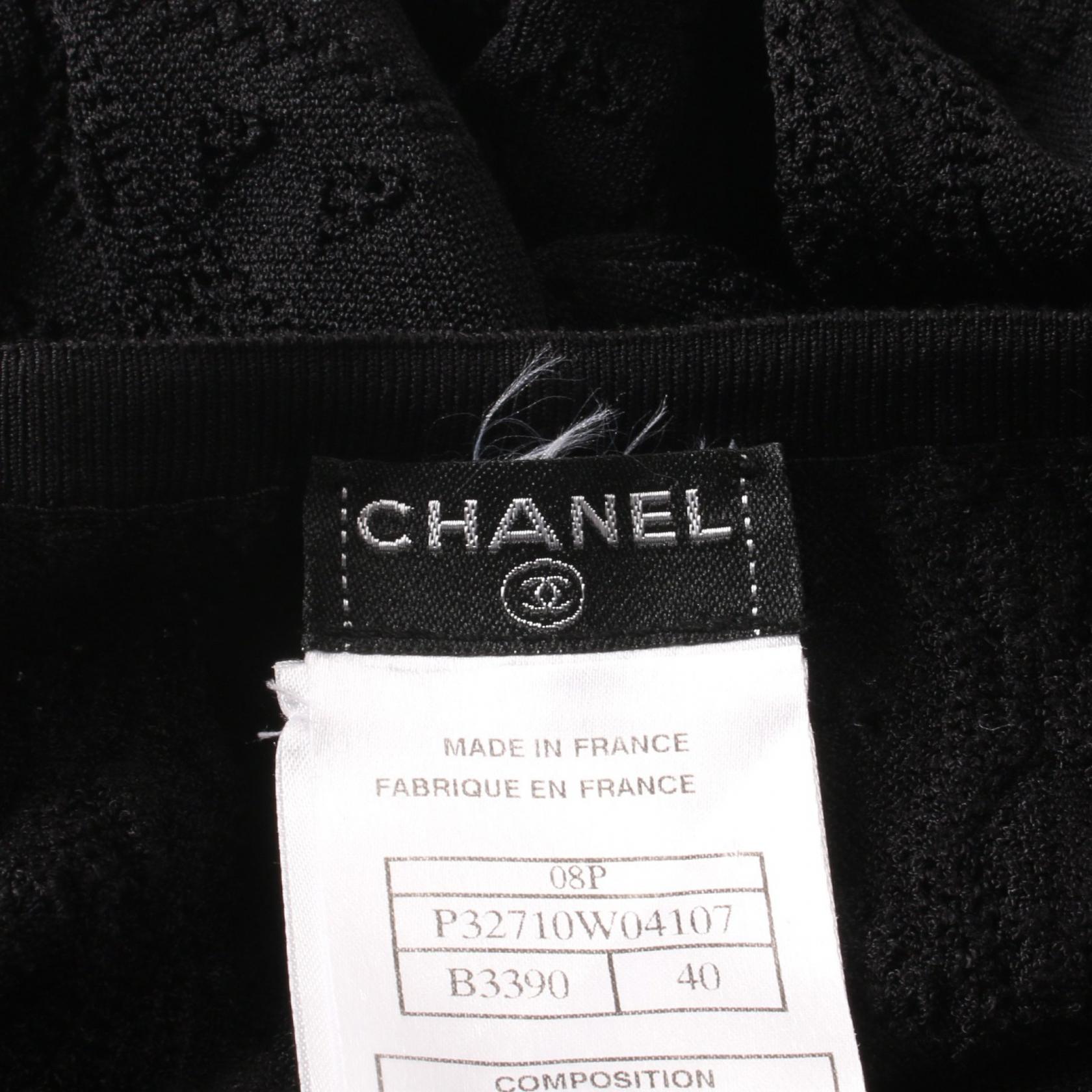 Chanel Coco Mark Button Rayon Cardigan