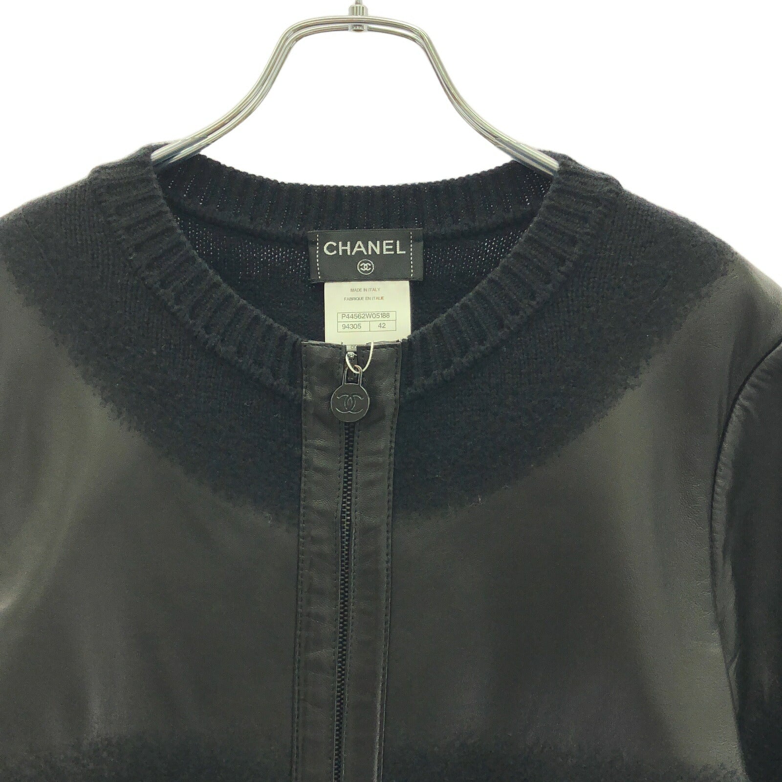 Chanel P44562W05188 Wool Long Cardigan
