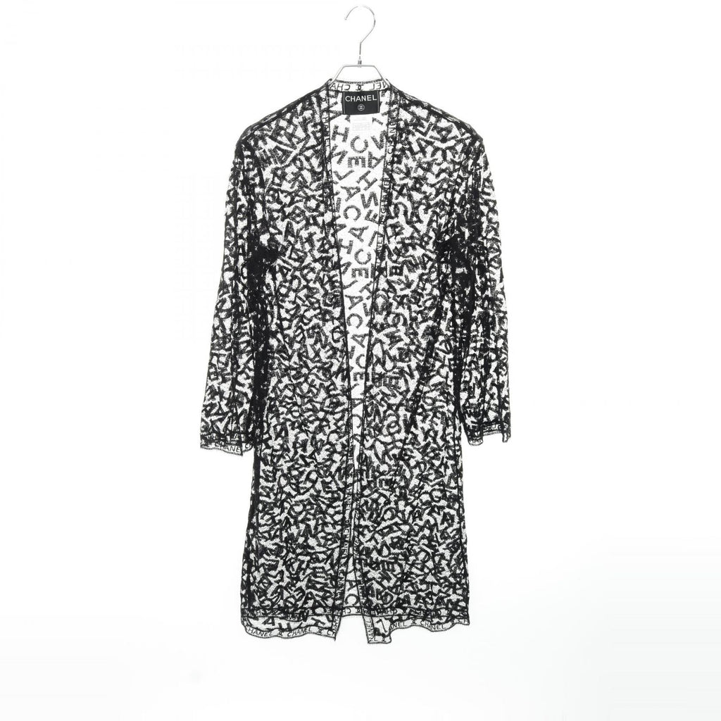 Chanel Coco Mark Cotton Cardigan
