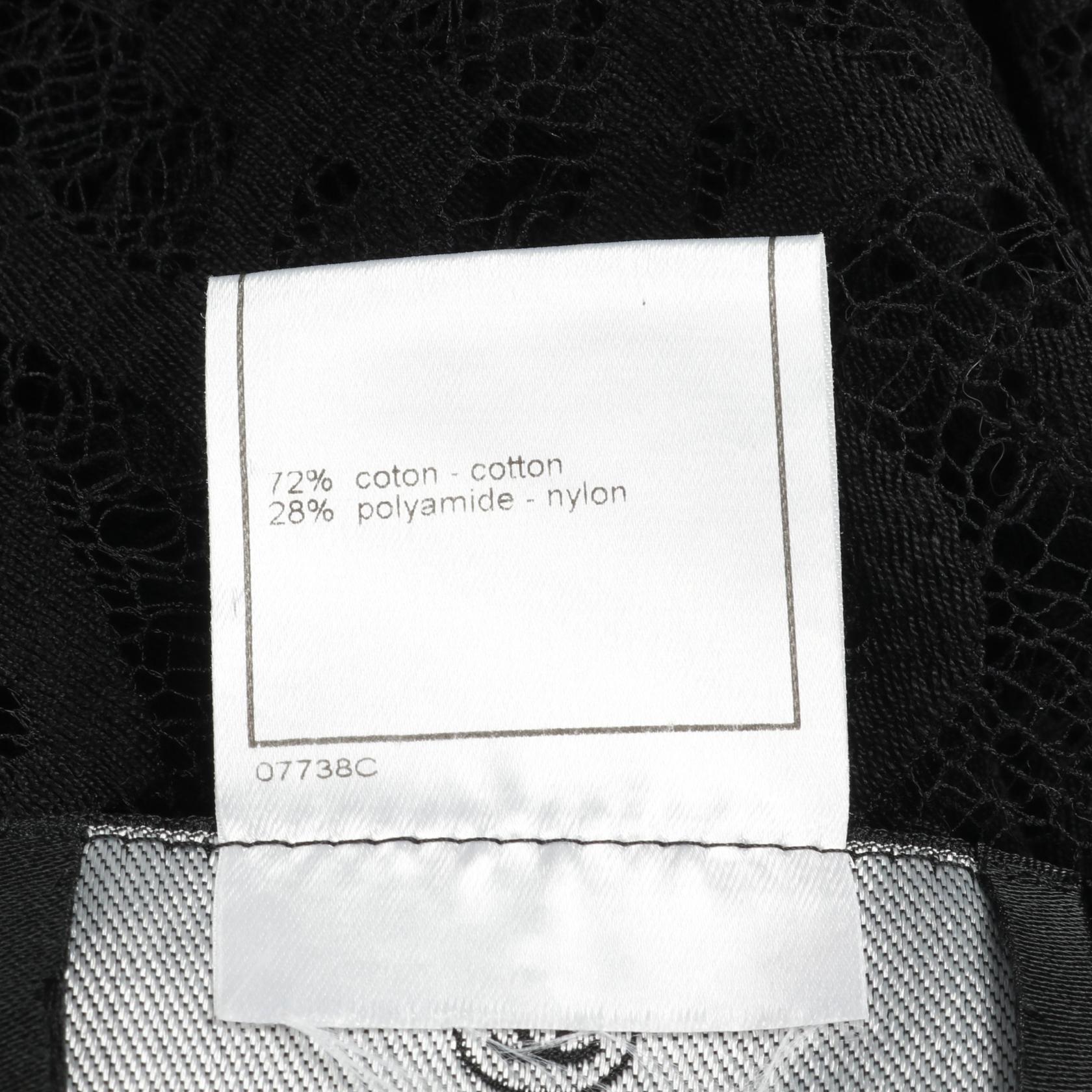 Chanel Coco Mark Cotton Cardigan