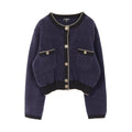 Chanel Coco Mark Button Cotton Jacket