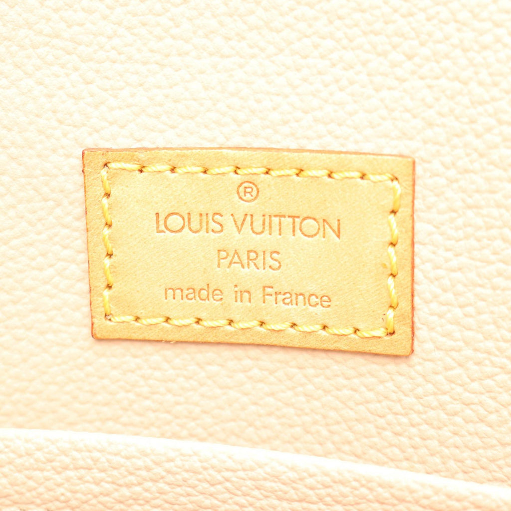 Louis Vuitton Sac Plat Monogram Coated Canvas Tote Bag
