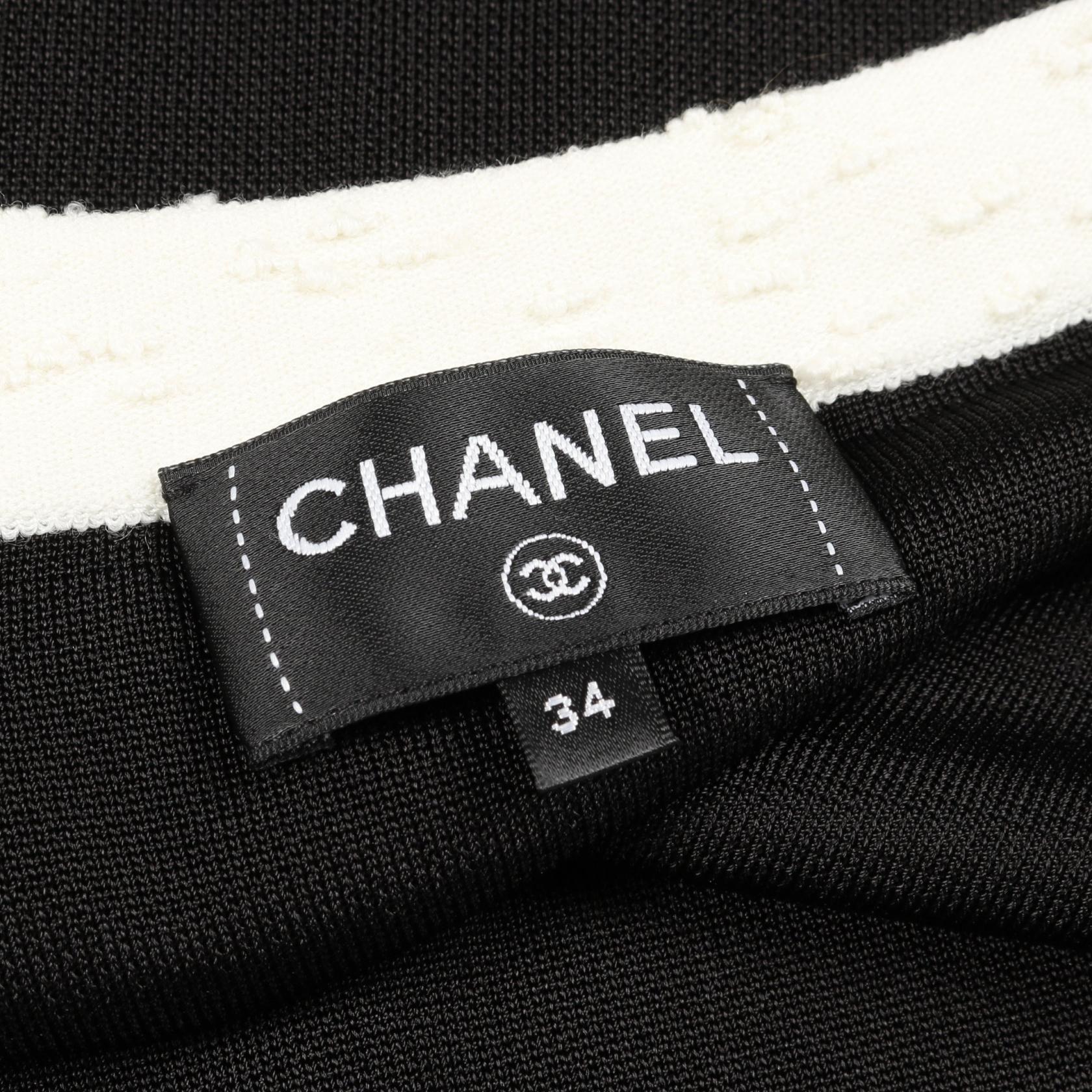Chanel Coco Mark Button Viscose Cardigan