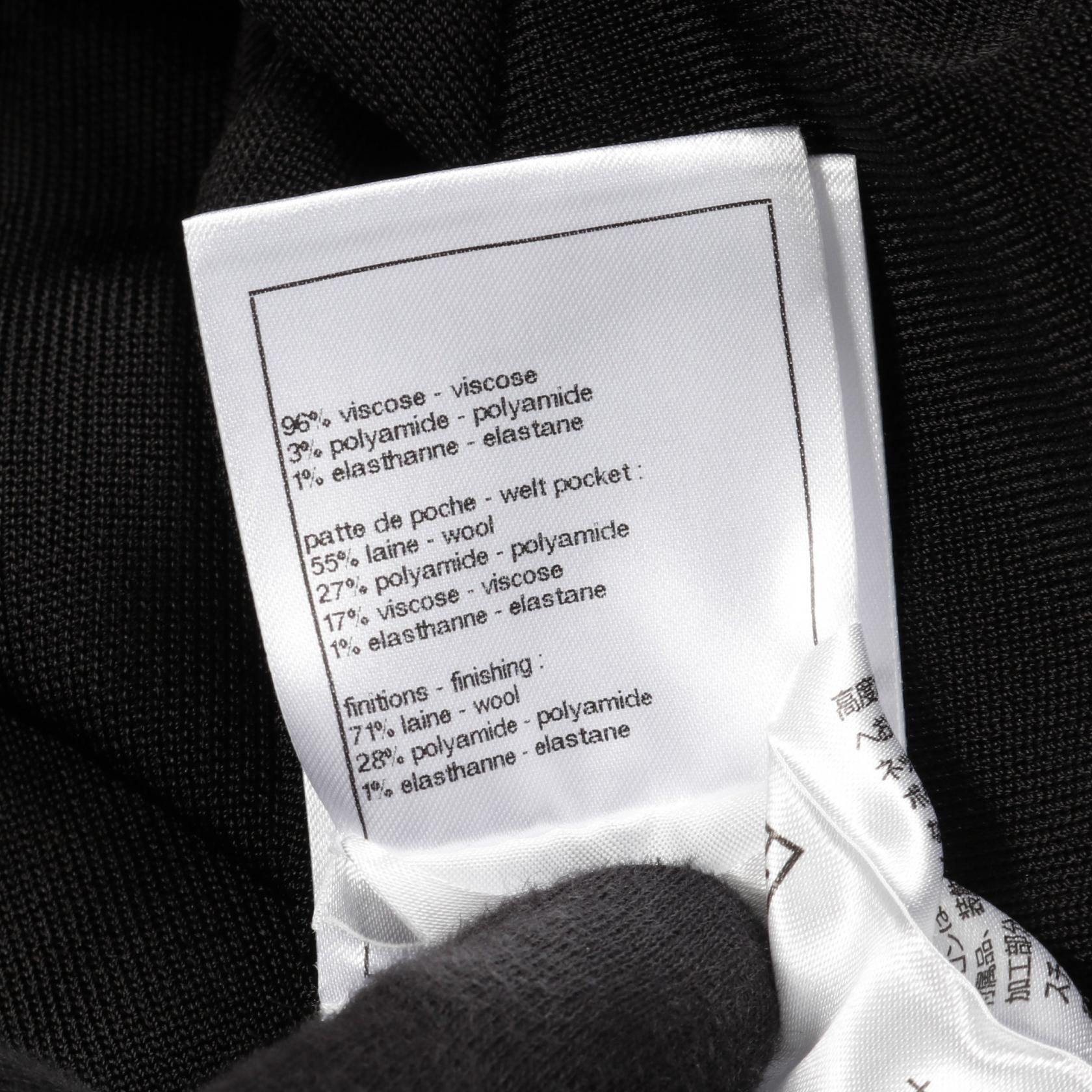 Chanel Coco Mark Button Viscose Cardigan