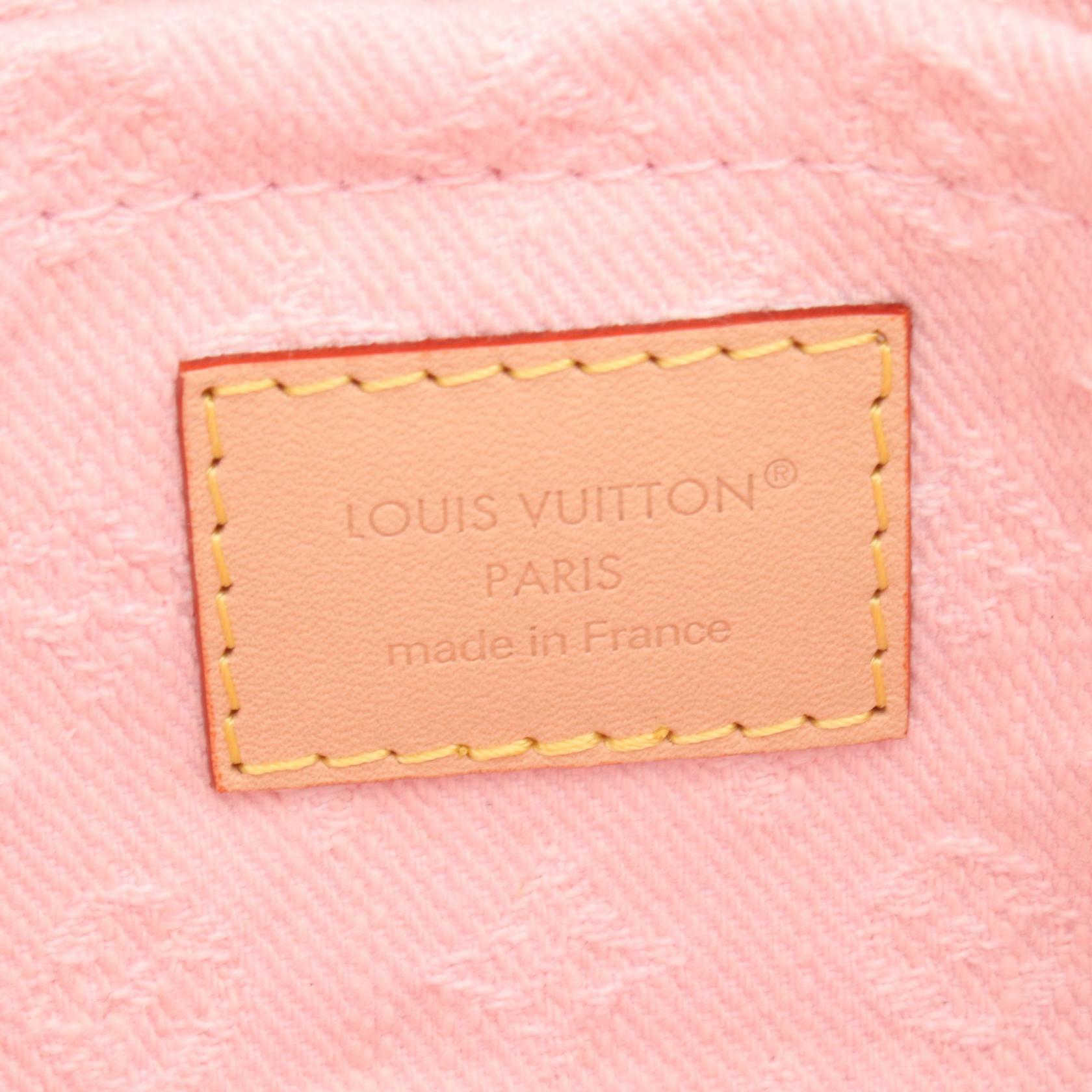 Louis Vuitton Sunset Monogram Denim Shoulder Bag