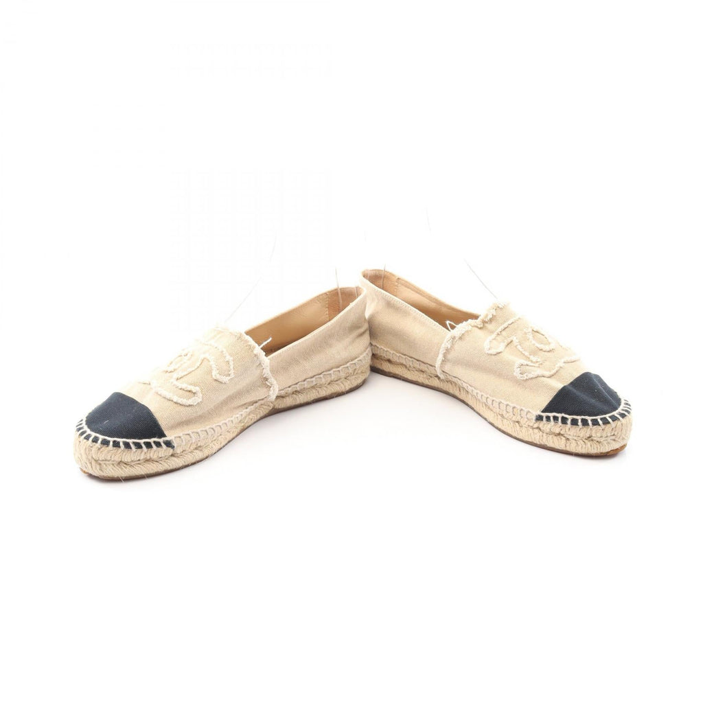 Chanel Coco Mark Canvas Shoes
