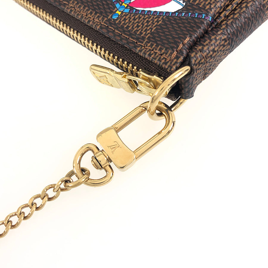 LOUIS VUITTON Damier Mini Pochette Accessoires N60402 Pouch