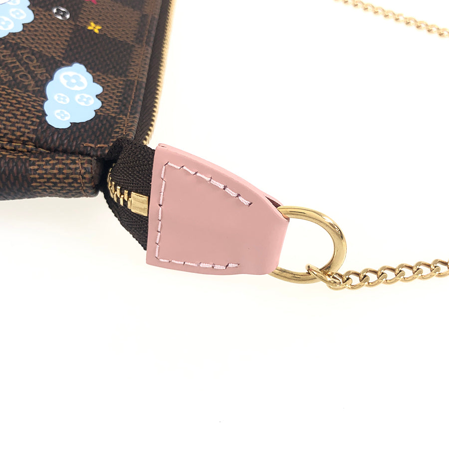LOUIS VUITTON Damier Mini Pochette Accessoires N60402 Pouch