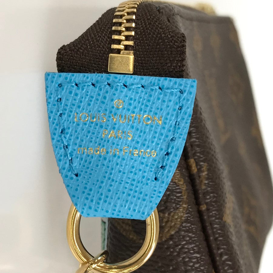 LOUIS VUITTON Monogram Mini Pochette Accessoires M81637 Pouch