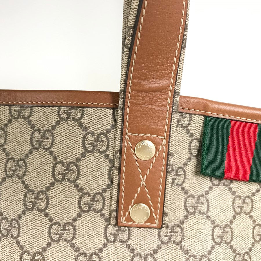 GUCCI GG Supreme Sherry 211134 Tote bag