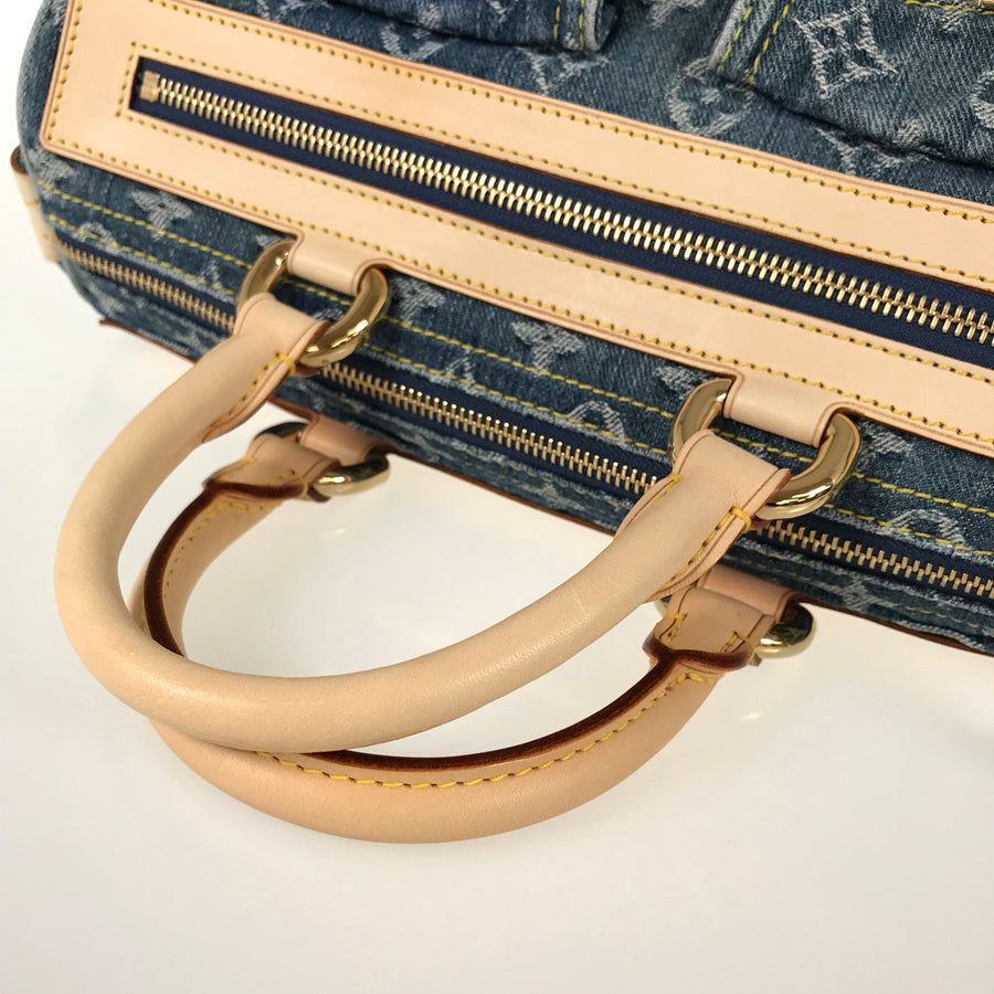 LOUIS VUITTON Monogram Denim Neo Speedy M95019 Hand bag