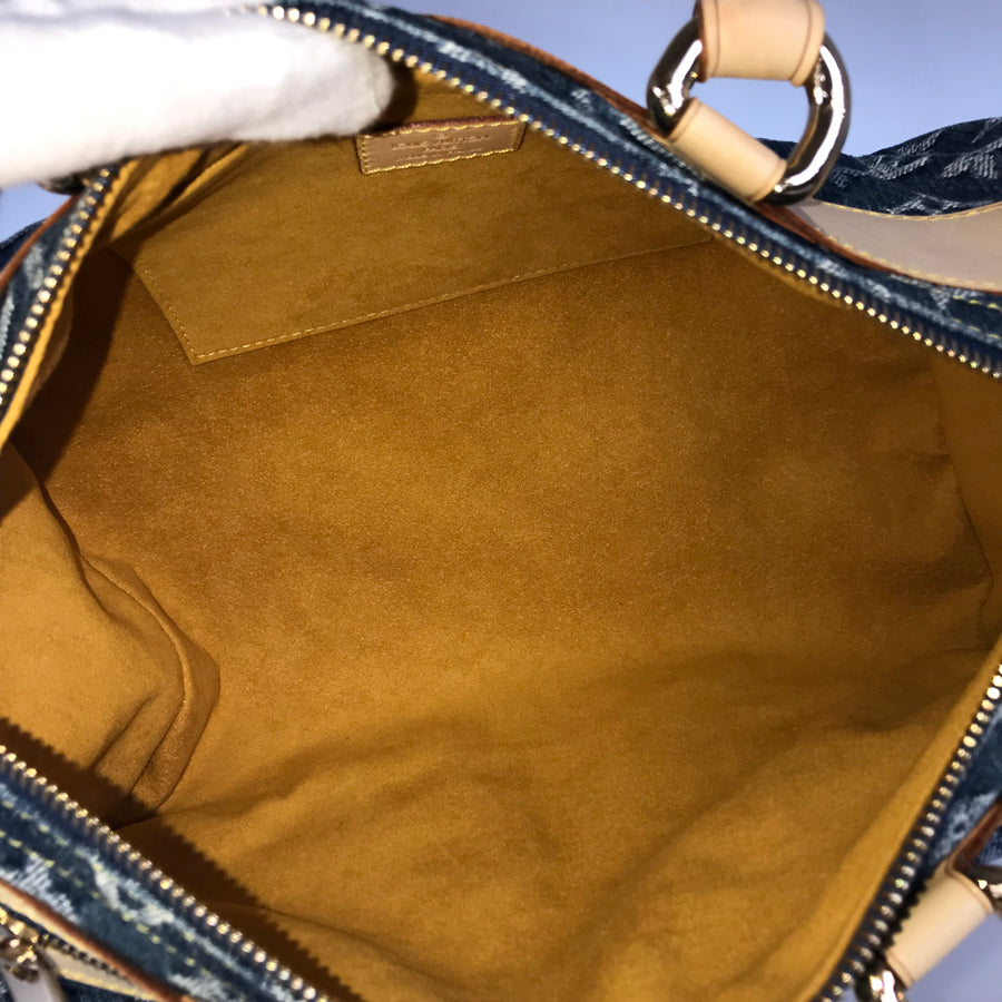 LOUIS VUITTON Monogram Denim Neo Speedy M95019 Hand bag
