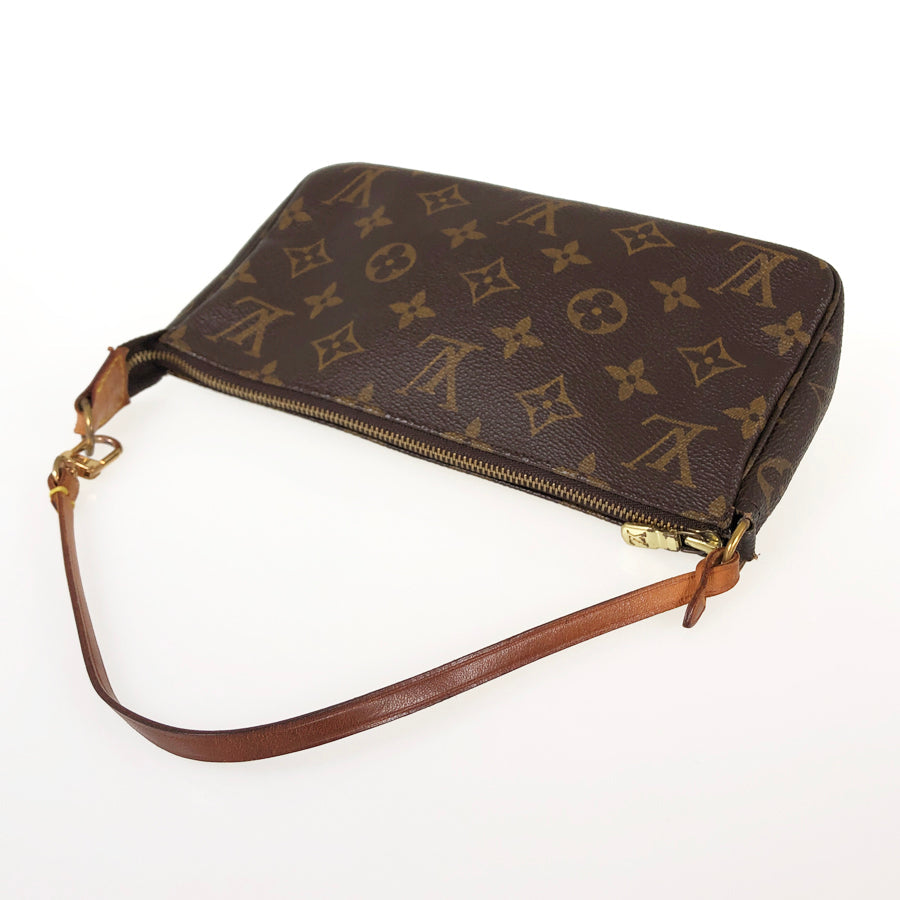 LOUIS VUITTON Monogram Pochette Accessoires M51980 Pouch