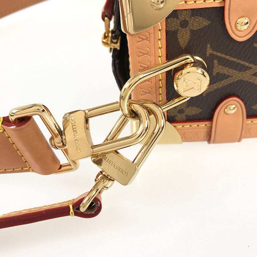 LOUIS VUITTON Monogram Side Trunk MM M46358 Shoulder bag