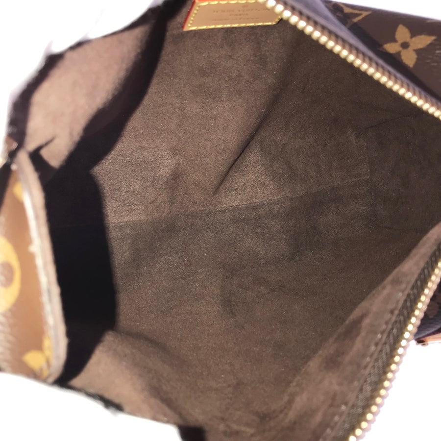 LOUIS VUITTON Monogram Side Trunk MM M46358 Shoulder bag