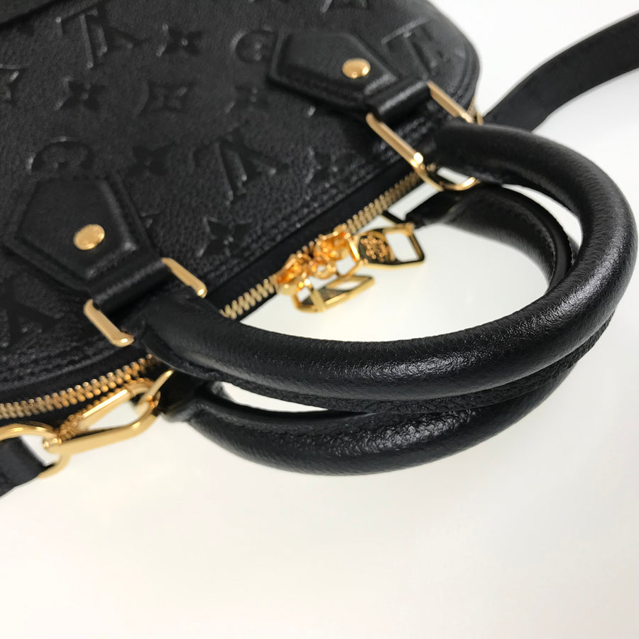 LOUIS VUITTON Monogram Empreinte Neo Alma BB M44829 Hand bag