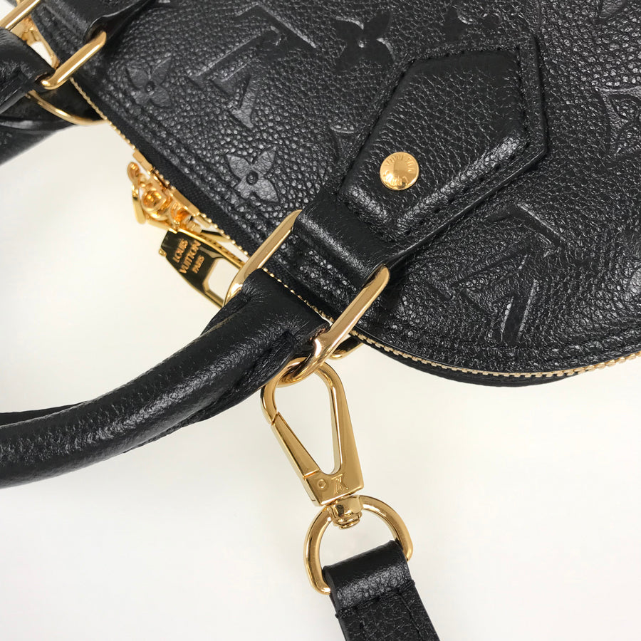 LOUIS VUITTON Monogram Empreinte Neo Alma BB M44829 Hand bag