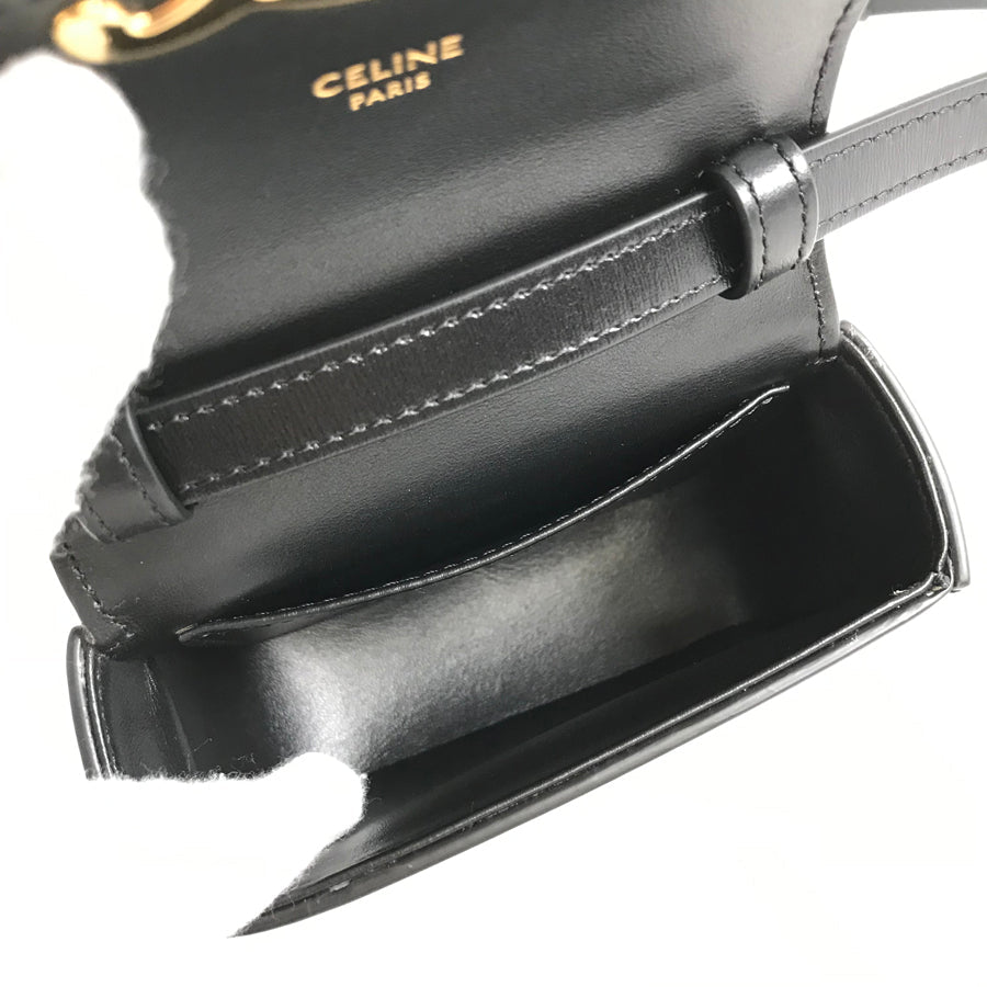 CELINE Triomphe mini claude Shoulder bag
