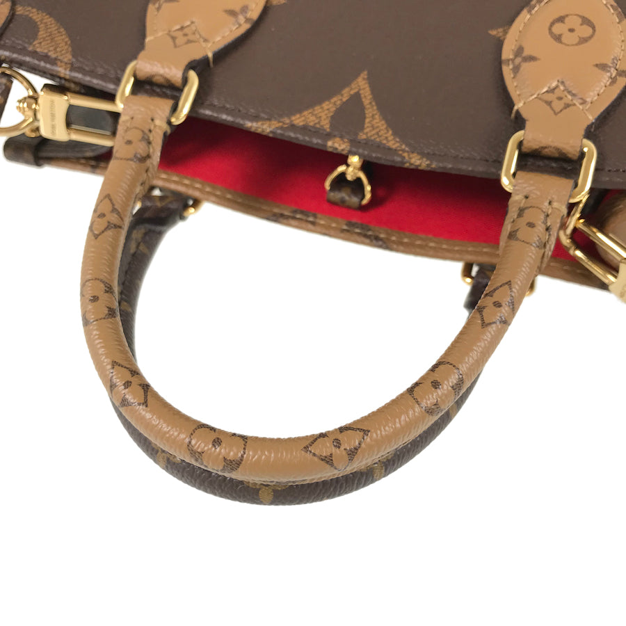 LOUIS VUITTON Monogram Giant Monogram reverse On The Go PM M46373 Hand bag