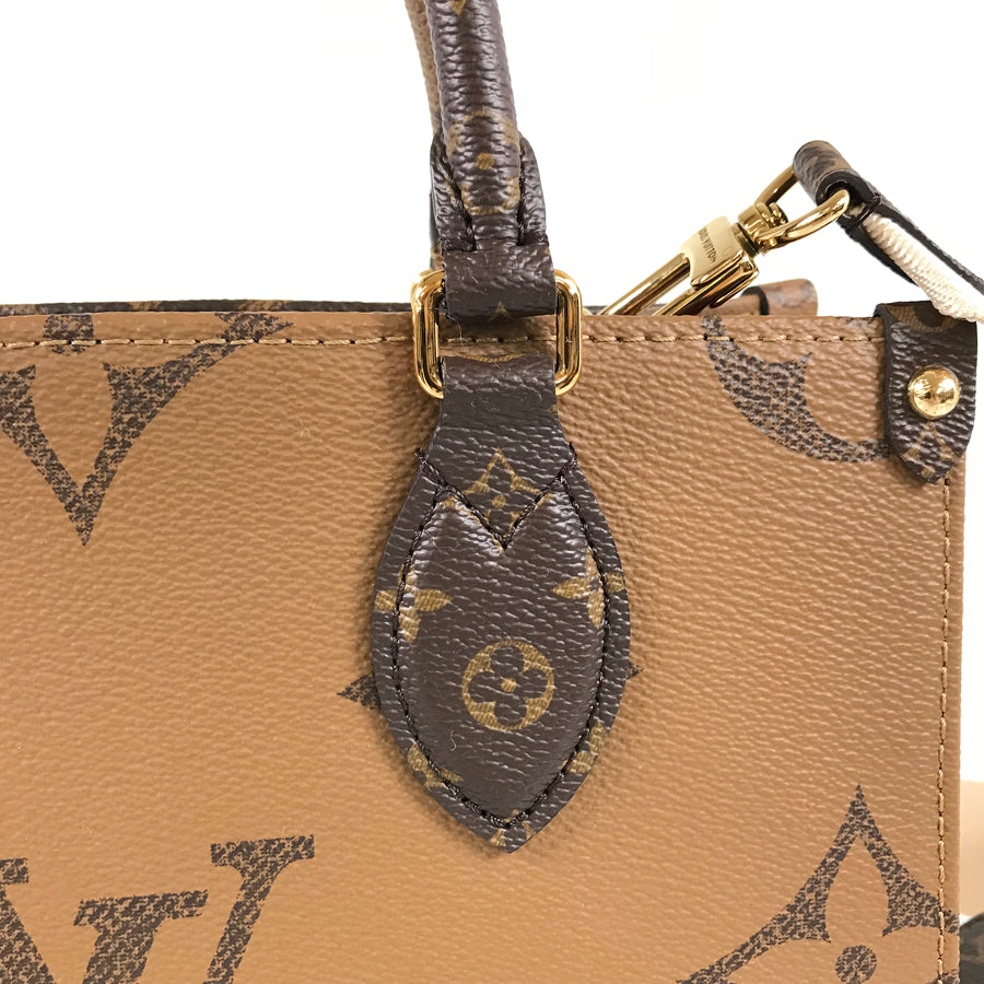 LOUIS VUITTON Monogram Giant Monogram reverse On The Go PM M46373 Hand bag