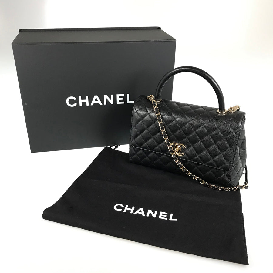 CHANEL Coco Handle 29 Hand bag