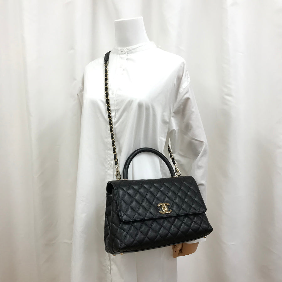CHANEL Coco Handle 29 Hand bag