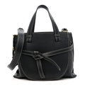Calfskin Small Gate Tote Midnight Blue