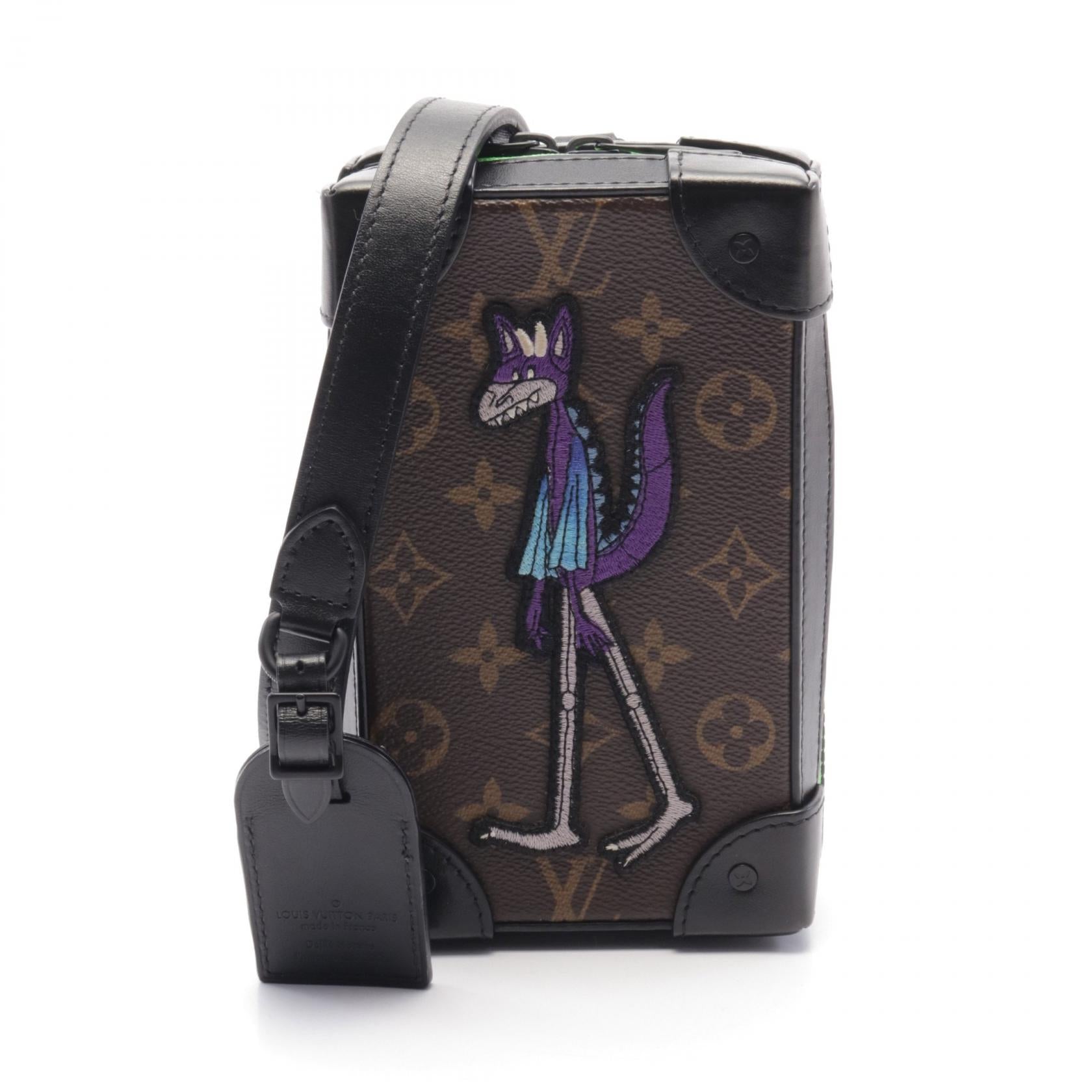 Louis Vuitton Soft Trunk Phone Box Monogram Shoulder Bag