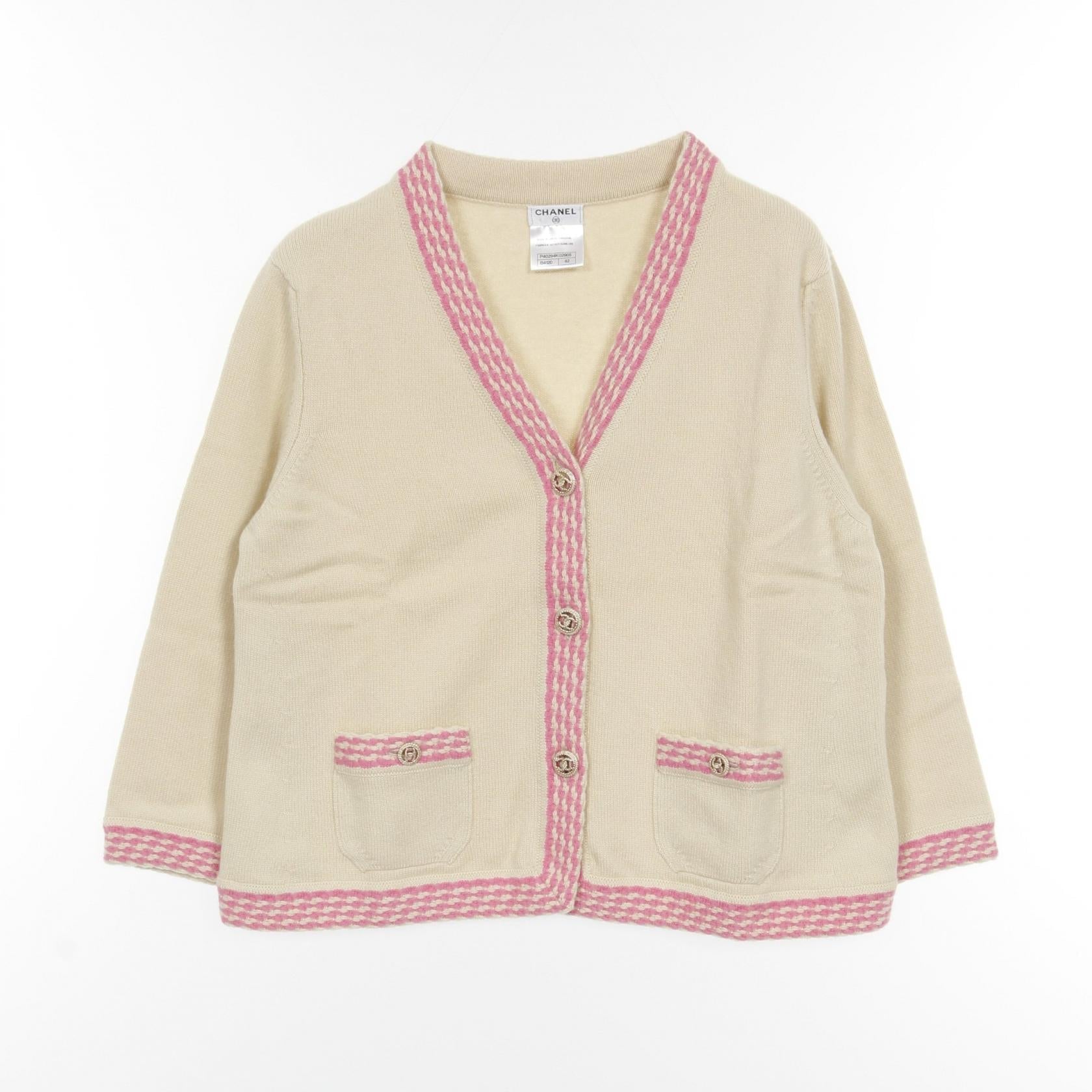 Chanel P40294K02905 Cashmere Cardigan