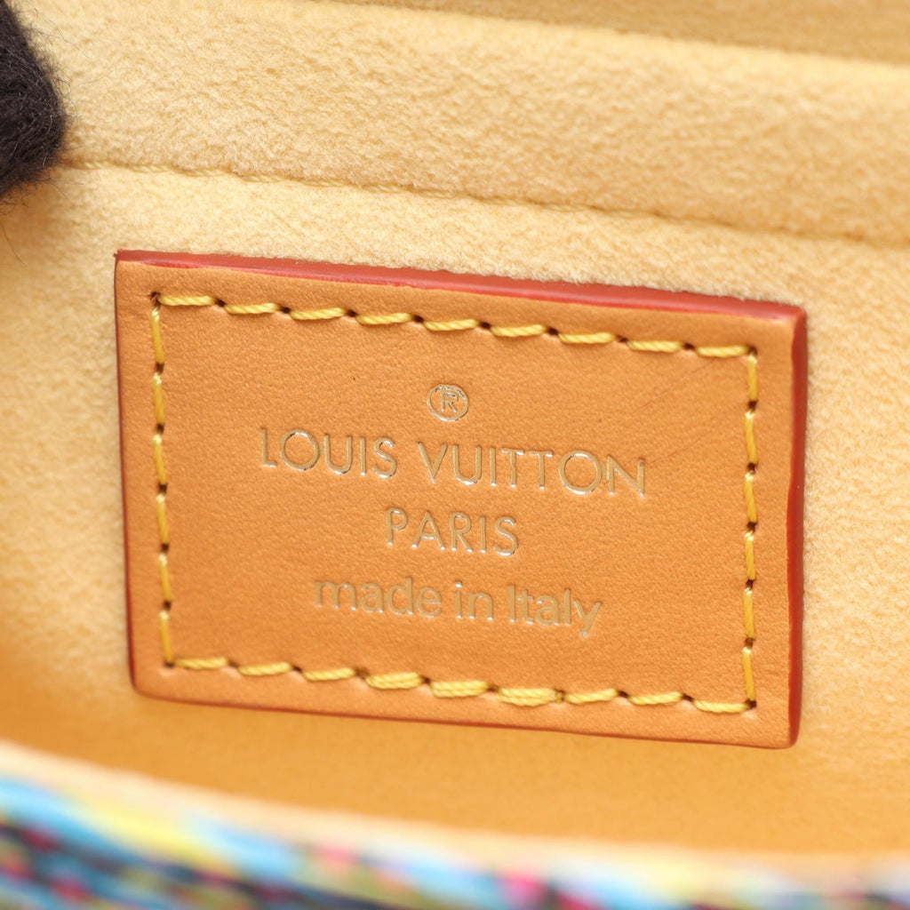 Louis Vuitton Tambourin Monogram Leather Shoulder Bag