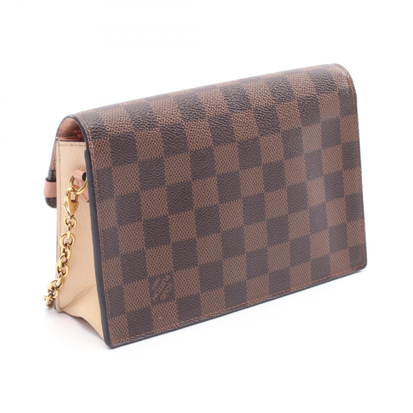 Louis Vuitton Portefeuille Vavin Damier Coated Canvas Shoulder Bag