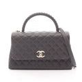 Chanel Coco Handle Grained Calfskin 2way Bag