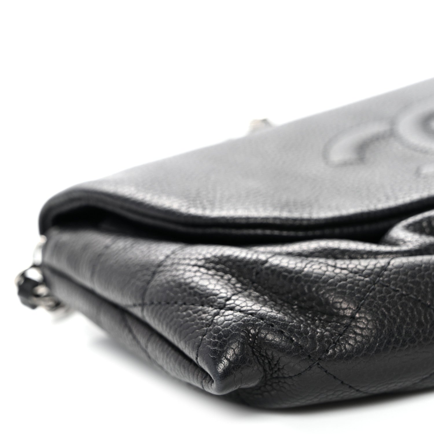 Caviar Half Moon Wallet On Chain WOC Black