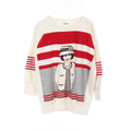 Chanel Mademoiselle Cotton Acrylic Sweatshirt