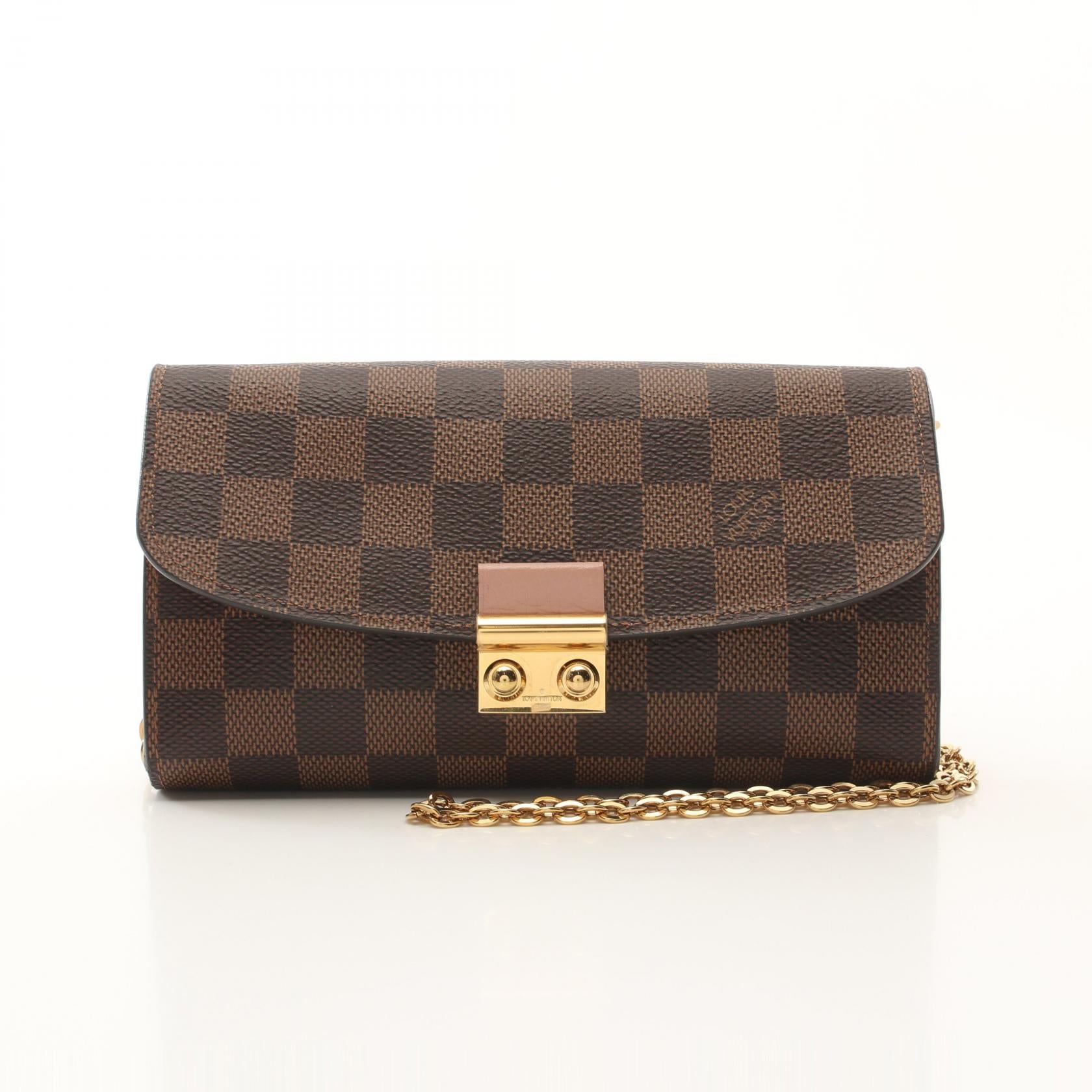 Louis Vuitton Portefeuille Croisette Damier 2way Shoulder Bag