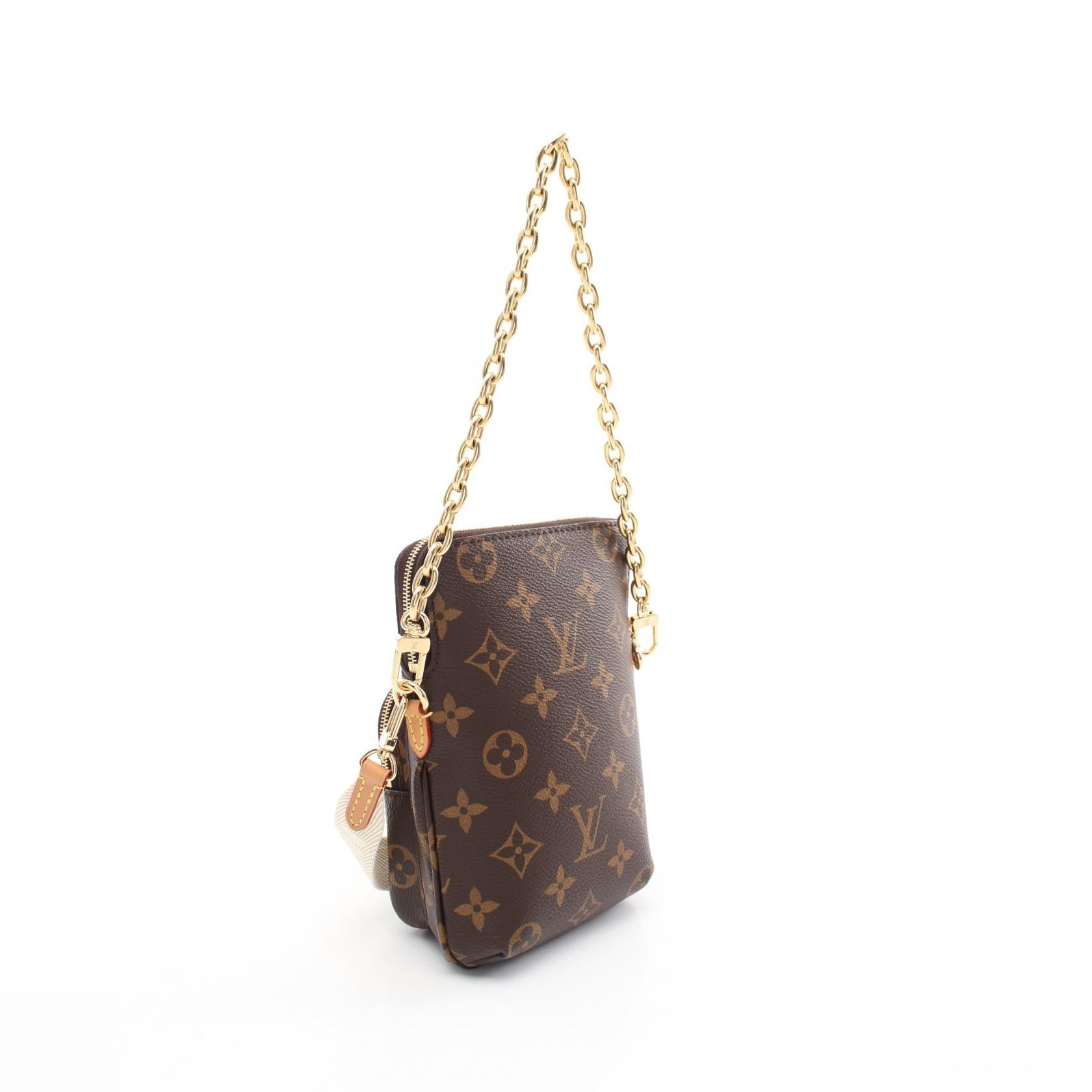 Louis Vuitton Utility Monogram Coated Canvas Shoulder Bag