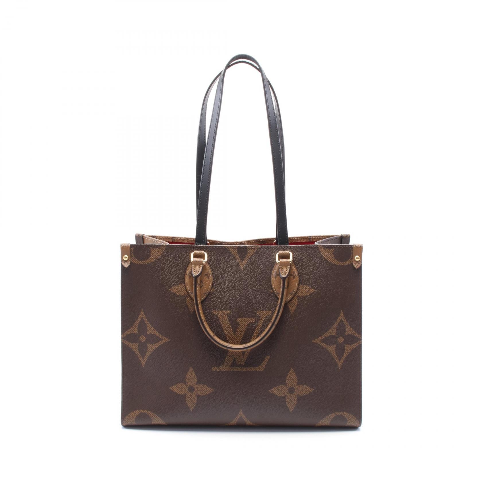 Louis Vuitton OnTheGo MM Monogram Leather Tote Bag