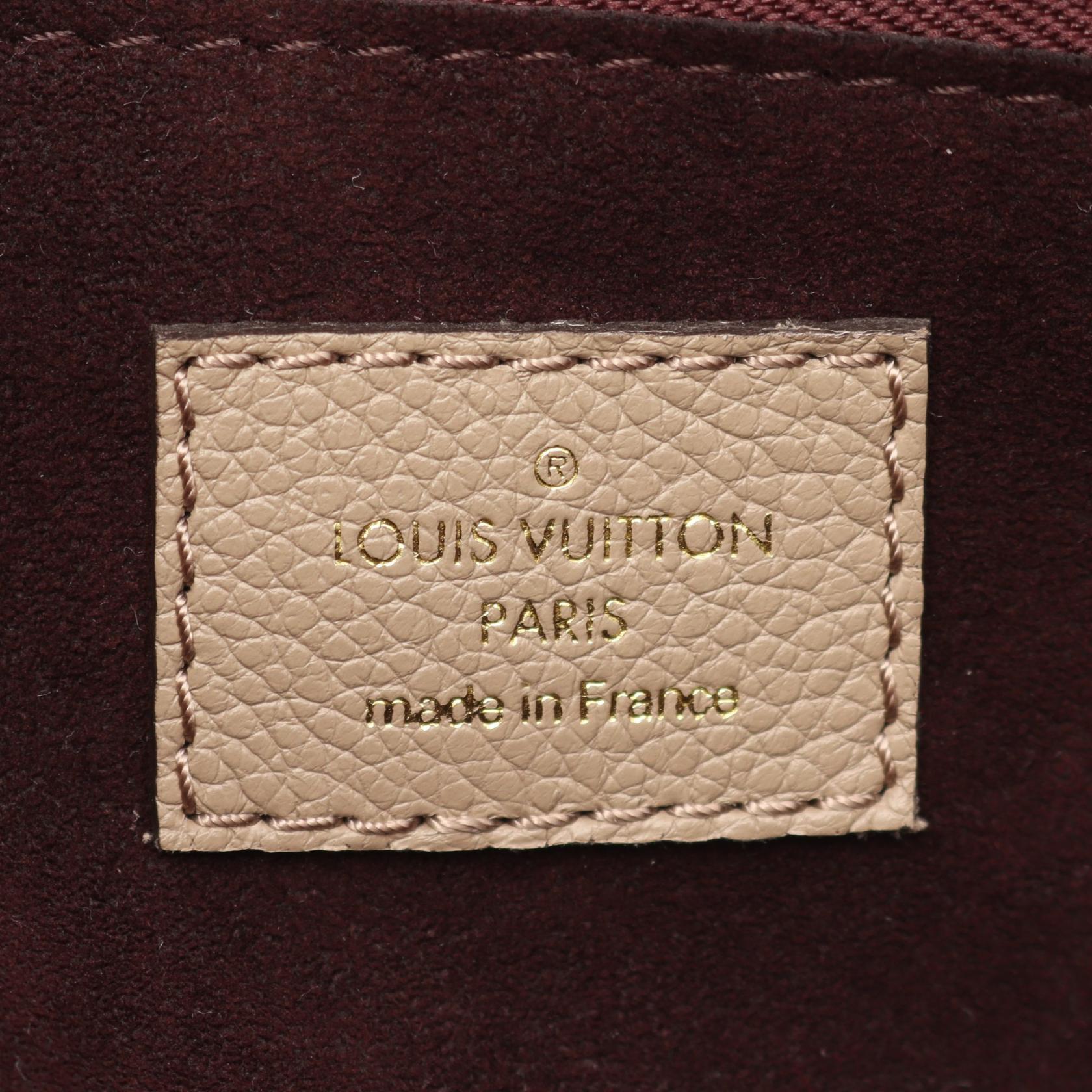 Louis Vuitton Neverfull Monogram Empreinte Tote Bag