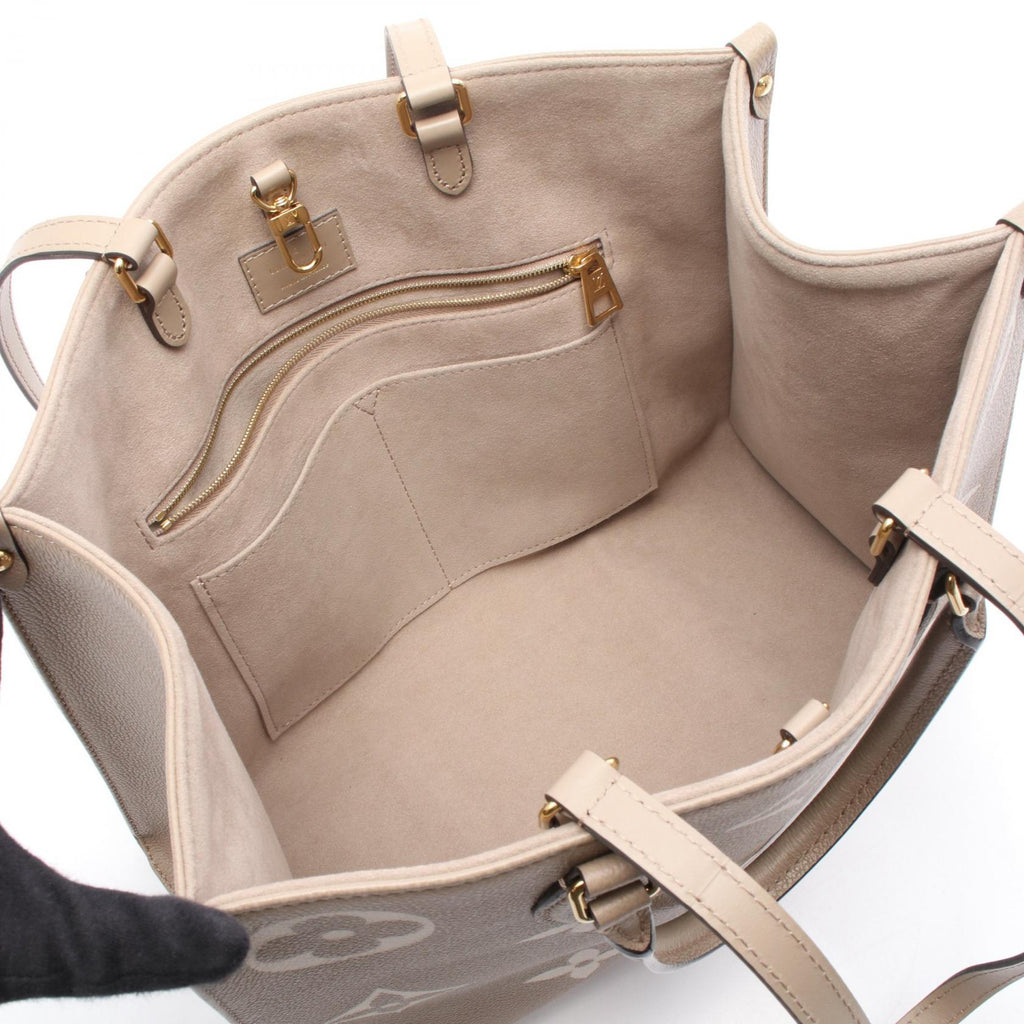 Louis Vuitton OnTheGo MM Monogram Empreinte Tote Bag