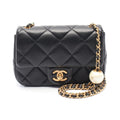 Chanel Mini Matelassé Leather Shoulder Bag