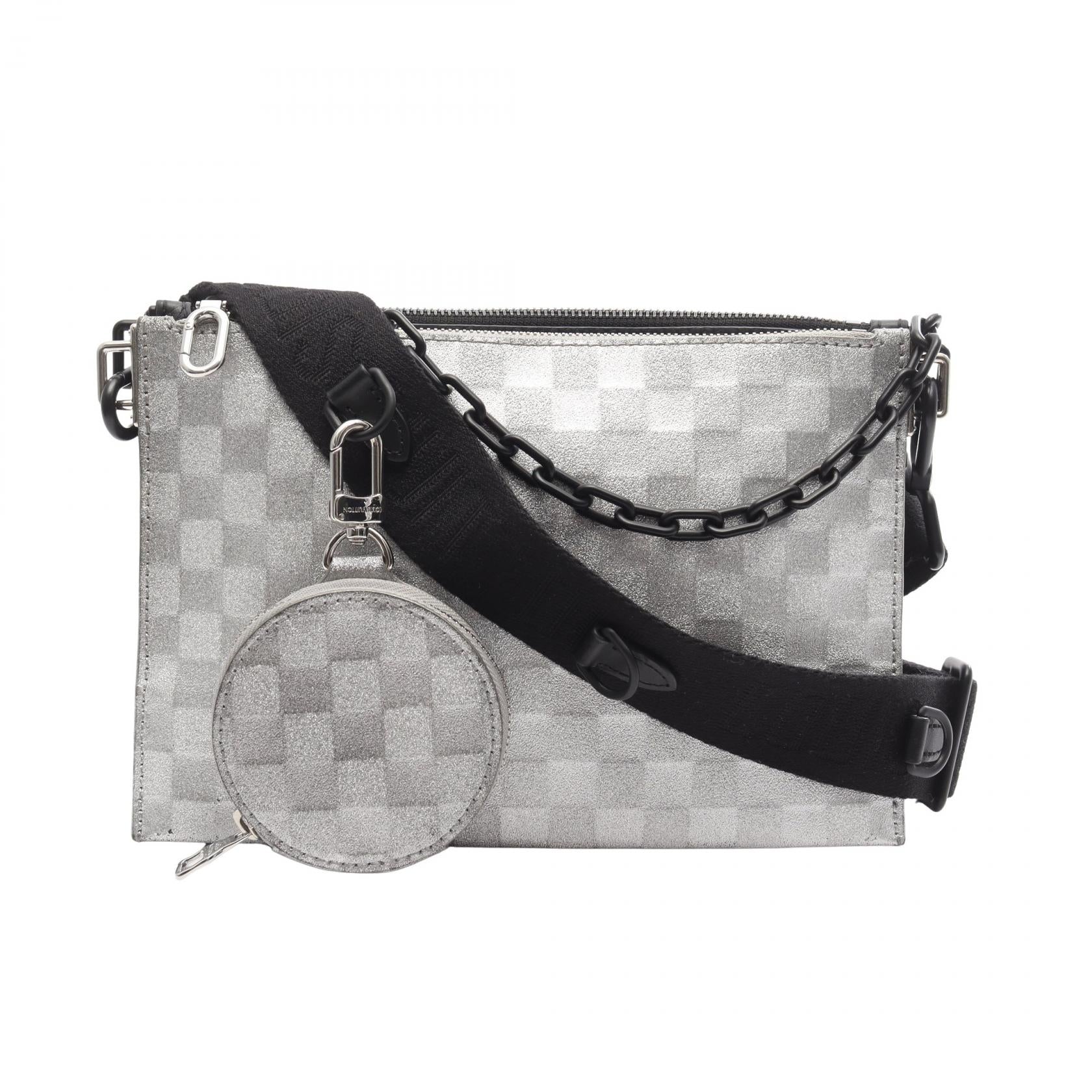 Louis Vuitton Trio Pouch NM Damier Glitter Shoulder Bag