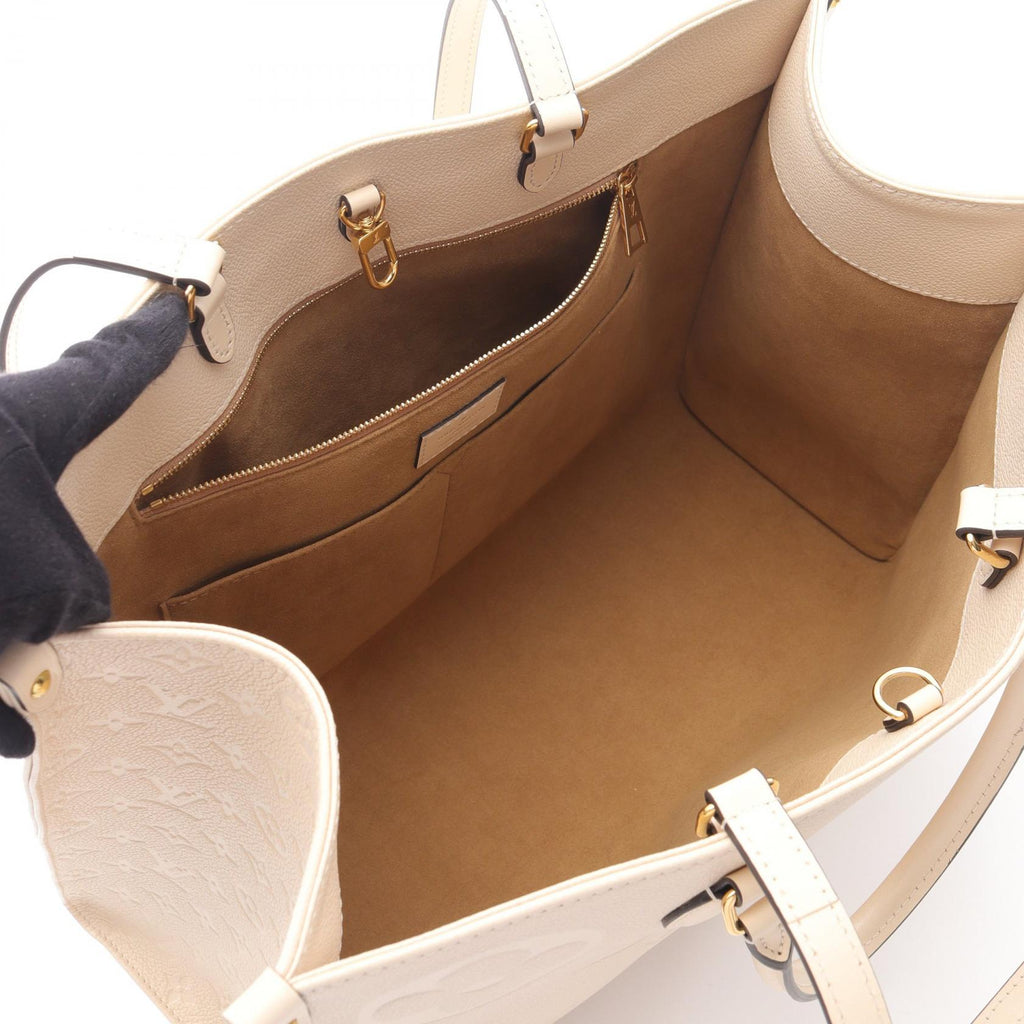 Louis Vuitton OnTheGo Monogram Leather Tote Bag