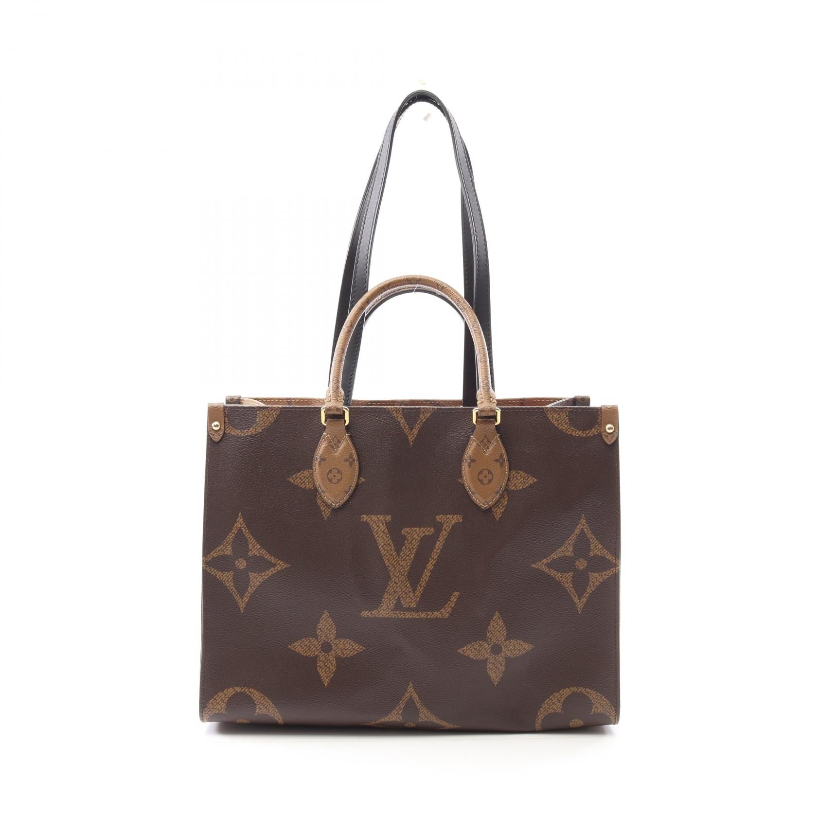 Louis Vuitton OnTheGo MM Monogram Leather Tote Bag