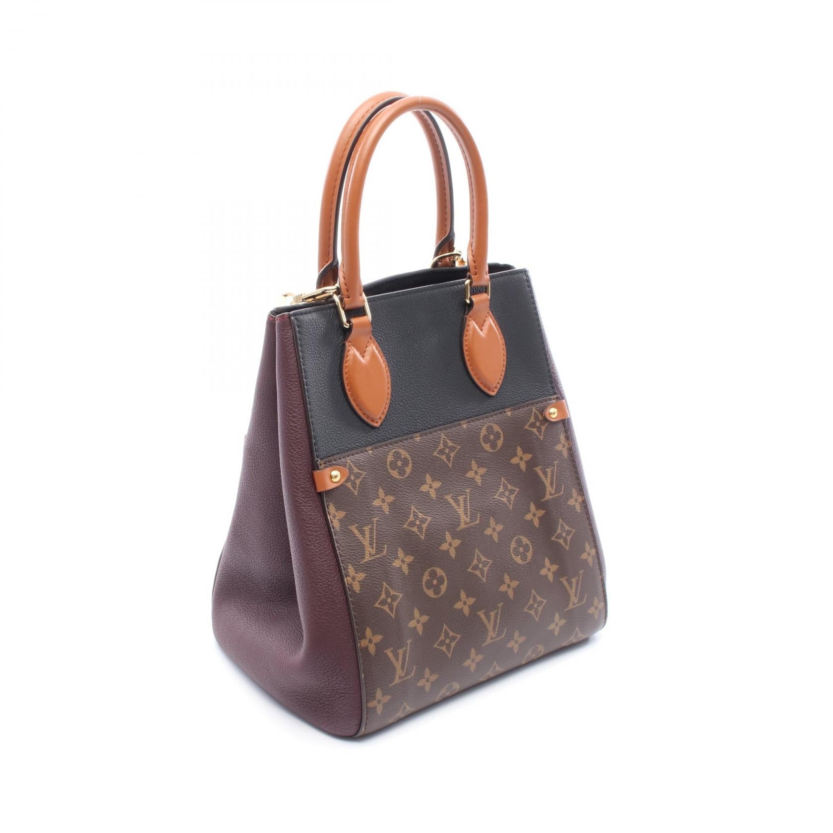 Louis Vuitton Fold Tote MM Monogram 2way Bag