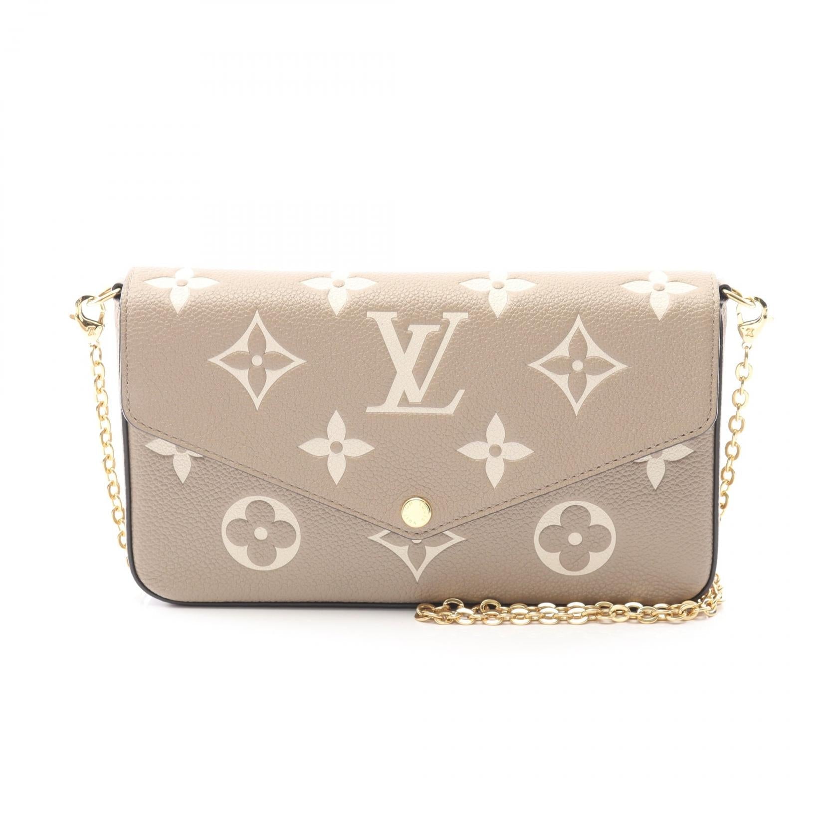 Louis Vuitton Pochette Felicie Monogram Empreinte Shoulder Bag