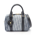 Dior Groove 20 Oblique Jacquard Denim Leather Handbag