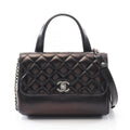 Chanel Matelasse Leather 2way Shoulder Bag