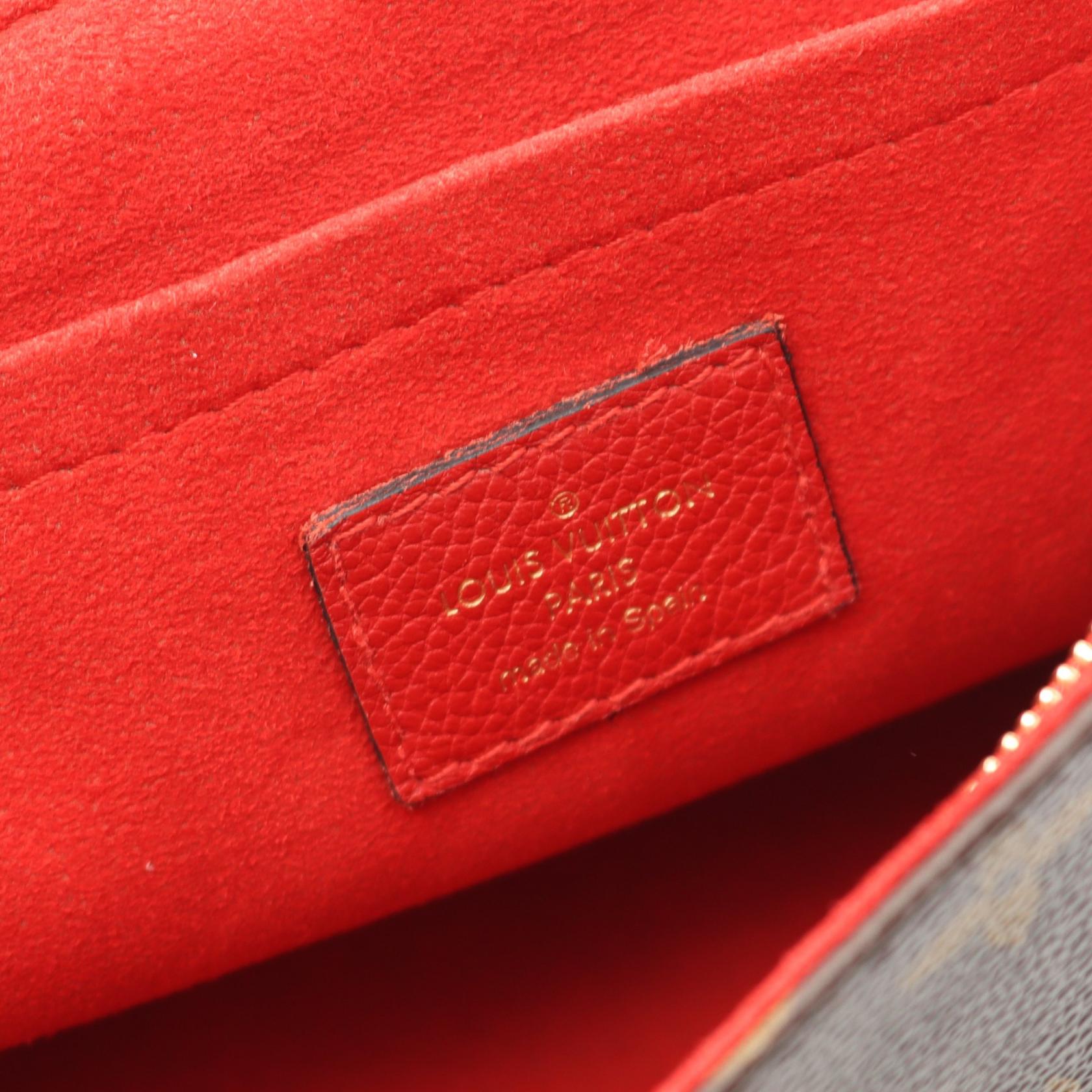 Louis Vuitton Saint Placide Monogram Coated Canvas Shoulder Bag
